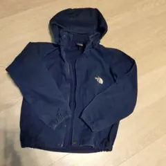 ノースフェイス キッズ140サイズ フード付きジャケット ネイビー