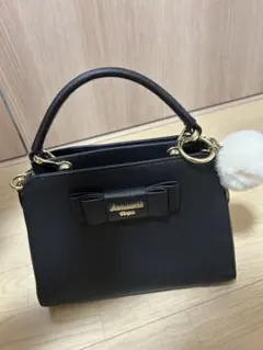 Samantha Vega ハンドバッグ ブラック リボンのサムネイル