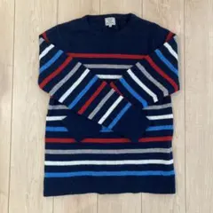 GREEN LABEL RELAXING ストライプセーター M