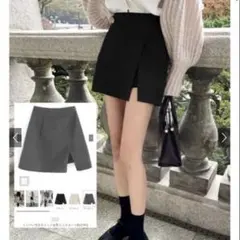 GRL インパン付きスリット台形ミニスカート