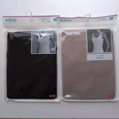 ◆ユニクロ◆新品 エアリズム シームレス タンクトップ 2枚 M