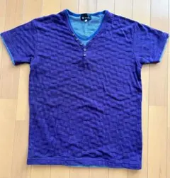 メンズ 重ね着風 Tシャツ