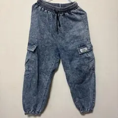 デニム調カーゴパンツ サイズ160
