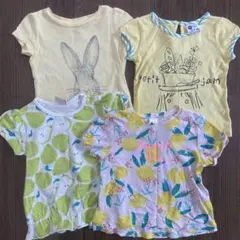 Petit jam ベビー 半袖Tシャツ 4枚セット 80cmのサムネイル