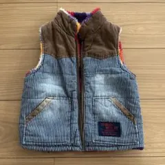 子供用ベスト リバーシブル 90