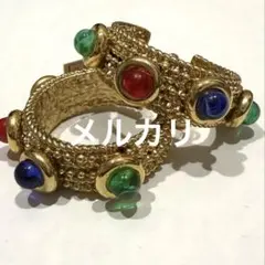 アビステ　ヴィンテージイヤリング　カラーストーンのサムネイル
