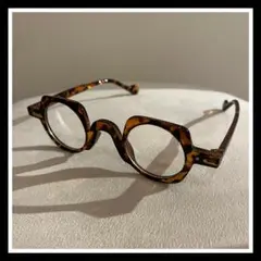 クラウンパント 黒ぶち眼鏡 レスカ ギュパール フレンチビンテージ