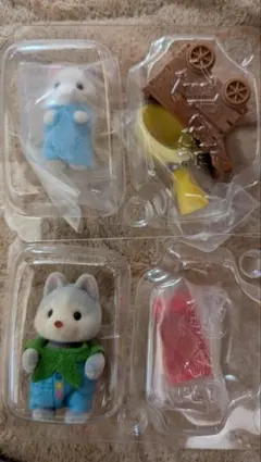 シルバニアファミリー 赤ちゃんシリーズ　ラテネコ　ハスキー