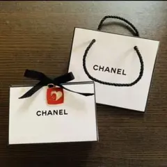 2026年 ハート型チャーム　プレゼント用BOX シャネル　バレンタイン　限定