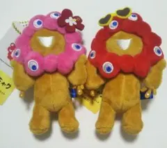 ミャクミャク ボールチェーンマスコット 日焼け 推しカラー 2体セット