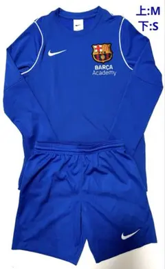 Nike BARCA Academy 青色 ウェアセット 上M／下S