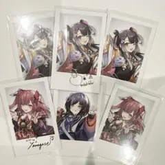 にじさんじ Ranunculus ラナンキュラス チェキ風カード 箔押しあり
