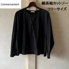 Commencement コメンスメント長袖カットソー