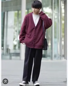 ETELIO ルーズフィットコットンカーディガン☆美品☆