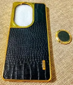 週末値下Oppo Reno11 Pro 5G✦ケース✦カバー✦クロコダイル金