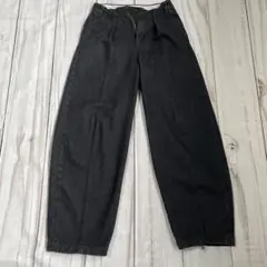 EMMA CLOTHES 11.5oz ワイドシルエットデニムパンツ サイズS