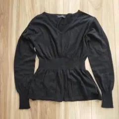 UNITED ARROWS GREEN LABEL RELAXING 黒ニット