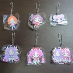名探偵プリキュア カプセルラバーマスコット6点セット