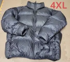 ユニクロ ウルトラ ライト ダウン ボリュームジャケット 希少4XL ブラック