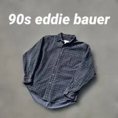 コーデュロイ ブラックウォッチ 90s eddie bauer 身幅70cm