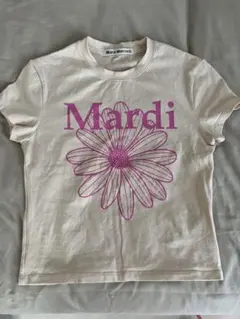 Mardi Mercredi 半袖Tシャツ フラワーロゴのサムネイル