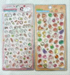 【正規品】ジュエルプチドロップ シマエナガ だいふく にんじん 2枚セット✨️