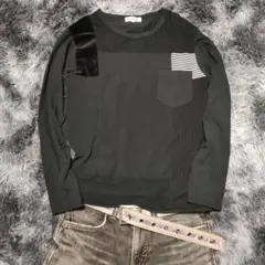 archive y2k crew neck l/s tee パッチワーク 平成のサムネイル