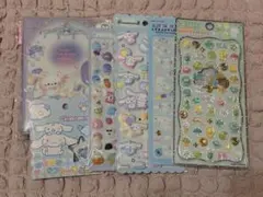 シール帳　サンリオ　シナモロール　 ジュエルプチドロップ　シール　セット
