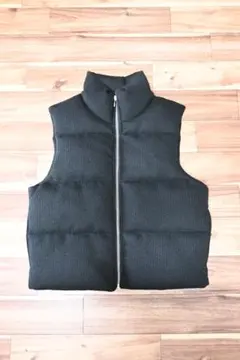 ZARA パフ ベスト 黒 Mサイズ