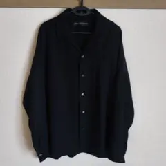 YOKE RIB KNITTED SHIRT ニット シャツ 半袖 2 黒 - メルカリ