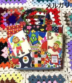ハンドメイド❇ビンテージパッチワークハンドバック