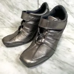 NO NAME ノーネーム ウェッジソール 厚底 ヒールスニーカー