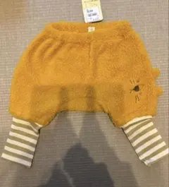【未使用】裏起毛パンツ 90 ライオン