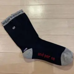 新品⭐︎and per se アンパスィ　ゴルフ靴下　ゴルフソックス　25-27