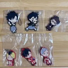 ハイキュー　ラバーストラップ　6点セット