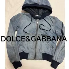 DOLCE&GABBANA デニムパーカー/デニムジャケット　デニムブルゾン