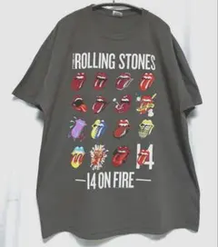 ローリングストーンズ 2014年ツアーTシャツ size XL ローリングストーンズ 2014ツアーTシャツ ビッグサイズ