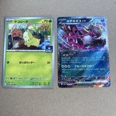 ポケモンカード チコリータ ジムプロモ キチキギスex さかてにとる