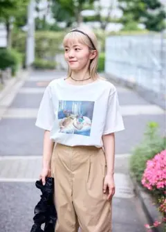 ROPE' PICNIC フォトプリントTシャツ