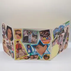 【昭和レトロ★希少】明星 1985年昭和60年12月号付録 アイドル ステッカー