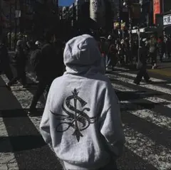 【新品未使用】SUPPLIER x RUSSELLコラボ ジップパーカー グレー