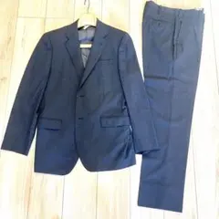 UNIQLO（ユニクロ）感動ストレッチウール　スーツ　Super110S グレー