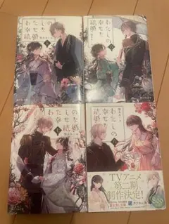 わたしの幸せな結婚 小説 5巻〜8巻 4冊セット