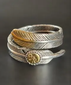 メンズリング　シルバー925刻印　レトロ　メキシカンアクセサリー　ビンテージ