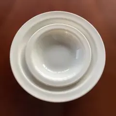 《Amway 》CORNING社製　陶器の深皿大小4点セット　アメリカ製　希少