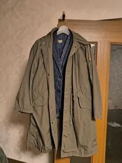 marka モッズコート 日本製 オリーブグリーン　M　スプリングコート