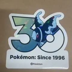 0131 ラプラス ポケモン 30周年 メガフェスタ ホログラム ステッカー