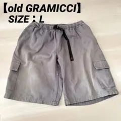【希少】GRAMICCI グラミチ 90s USA製 旧タグ カーゴショーツ Lのサムネイル