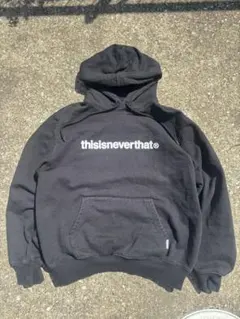 thisisneverthat ブラック フードパーカT-Logo Hoodieのサムネイル