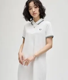 Twin Tipped Pique Dressフレッドペリーポロシャツワンピース